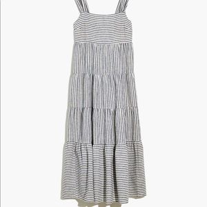Madewell tiered maxi dress
